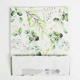 Цена за 2 шт. Пакет подарочный ламинированный, упаковка, Present for you, ML 21?25?8 см