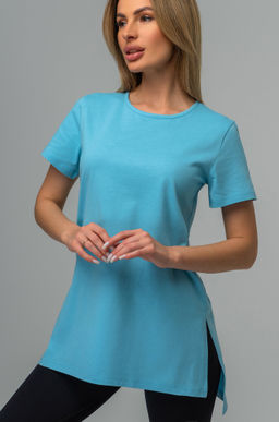 Удлиненная женская футболка с разрезами Happyfox - Happy fox фото 9