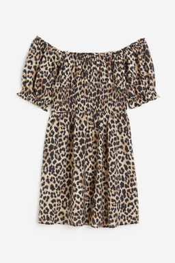 Vestido off-the-shoulder - H&m фото 2
