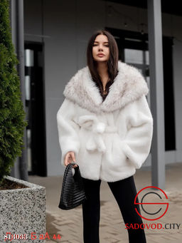 Шуба женская из искусственного меха - Bruno фото 2