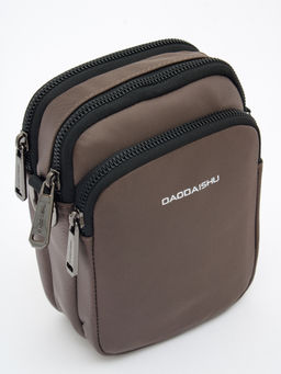 Сумка мужская 65055D coffee Daodaisho  в Новосибирске