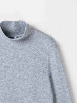 Бадлон Серый меланж 7+ - Bungly фото 3