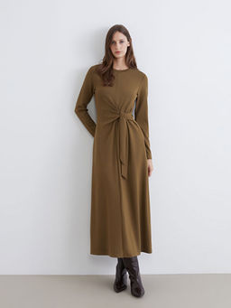 Bisiklet Yaka Belden Oturtmal? Elbise