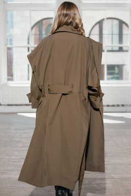 OVERSIZE LAYERED TRENCH COAT ZW COLLECTION - Zara фото 20
