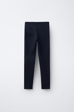 PONTE DI ROMA KNIT LEGGINGS WITH BUTTONS