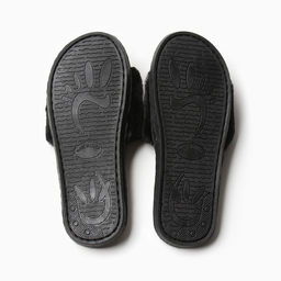 Тапочки женские с открытым носом LoveLife, размер 38-39, чёрные