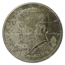 Монета 1/2 доллара (50 центов) 1971 года D СШA