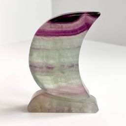 Месяц из Флюорита - Радуга самоцветов фото 2