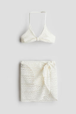 Conjunto de ba?o de 3 piezas efecto crochet - H&m фото 2
