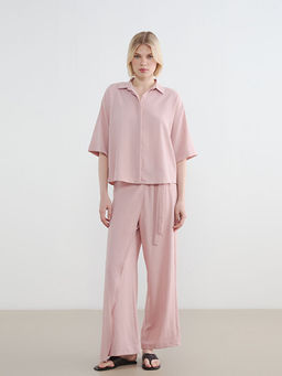 Oversize Krep Kad?n G?mlek