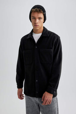 Рубашка Polar с длинным рукавом Relax Fit - Defacto фото 5