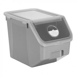 Контейнер для овощей 11,2л 21,7*32,3*22см серый - Полимербыт фото 6