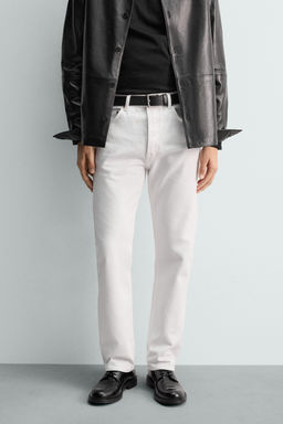 LIMITED EDITION STRAIGHT ANKLE FIT JEANS - Zara фото 2
