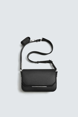 TEXTURED CROSSBODY BAG - Zara фото 9
