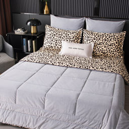 Комплект постельного белья Сатин Velouria Luxe с Одеялом VL001 Евро