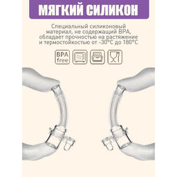 Сменная трубочка для поильника с грузиком, Крошка Я