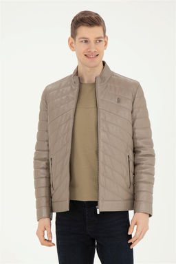 Мужская куртка из норковой кожи Неожиданная скидка в корзине