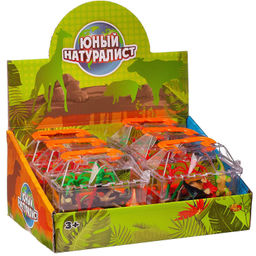 Игровой набор ABtoys Юный натуралист Фигурки динозавров 8 шт. в чемоданчике, в дисплеи  фото 4