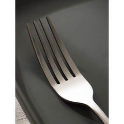 Вилка столовая из нержавеющей стали Доляна Таун, h=20,5 см, толщина 2 мм, цвет серебряный  фото 3