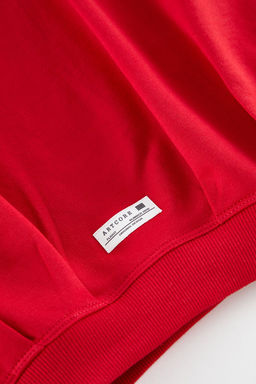 K?rm?z? Erkek Cocuk Duz Orme Sweatshirt TKDAW25SW00030 - Trendyolmilla фото 2