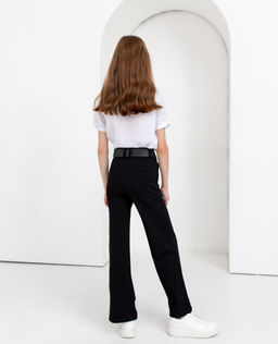 21019(22-27) Брюки школьные Палаццо - Kiko фото 13