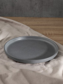 Тарелка плоская D21,5 серый керамика