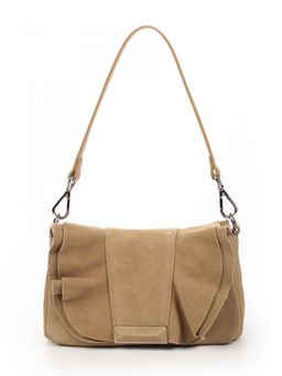 LACCOMA сумка АУ4497Ф-песочный натуральная замша хлопок