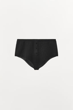 MINI SHORTS WITH COTTON BUTTONS - Zara фото 5