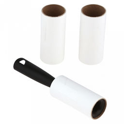 Ролик для чистки одежды "FREGO" 21х4,2х4,5см, 21 лист, в наборе два сменных блока, пластмассовое основание (Россия)