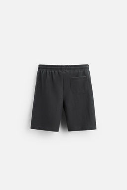 TEXTURED JOGGER BERMUDA SHORTS - Zara фото 32