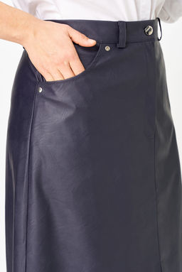 Юбка Anastasia Mak 1215 неви (темно-синий)  фото 5