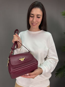 Сумка женская из телячьей кожи