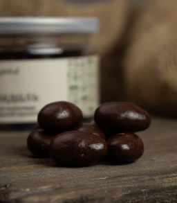 Новинка Миндаль в темном шоколаде с вафельной крошкой 130 гр