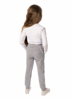 Брюки детские серый меланж