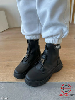 Ботинки весенние утепленные на платформе, челси - Bruno фото 2