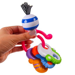 Погремушка Крошка Я «Ключики», на кольце, от 3 мес.