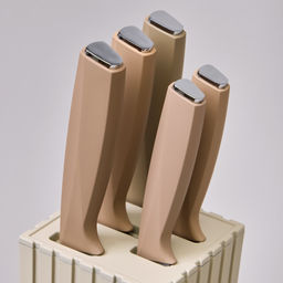 НАБОР НОЖЕЙ AGNESS НА ПЛАСТИКОВОЙ ПОДСТАВКЕ, 6 ПРЕДМЕТОВ  фото 7