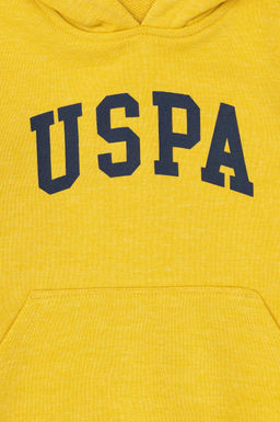 Желтый базовый свитшот для мальчика Неожиданная скидка в корзине - U.s. polo assn фото 3