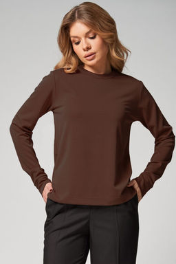 Джемпер LAIKONY 583 шоколадный