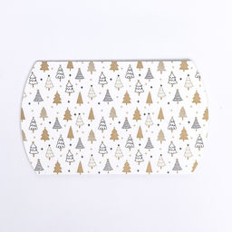 Цена за 10 шт. Коробка складная Зимний лес 15 х 11 х 3 см - UPAK LAND фото 3