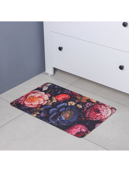 Коврик для дома Доляна Black Flowers, влаговпитывающий, 40?60 см  фото 7