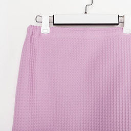 Полотенце банное Этель Парео с карманом 80*140 см. цв.нежная лаванда, 100% хл, вафля 240 г/м2  фото 7