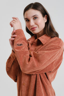 Рубашка Оранжевый ANTA SKATE LS Shirt  фото 3