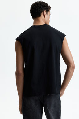 Camiseta sin mangas en algod?n Relaxed Fit - H&m фото 9