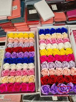 Женский подарочный набор цветов из мыла, 50 шт - Bruno фото 2