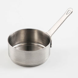 Ковш, 120 мл, 7×7×3.5, марка стали 304, металлическая ручка, нержавеющая сталь