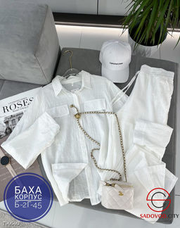 Женский брючный костюм двойка - Bruno фото 7