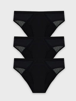 Трусы женские мультипак (3 шт.) в черном цвете - Mark formelle фото 8