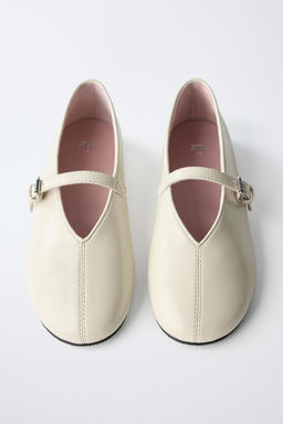 PATENT BALLET FLATS - Zara фото 4