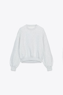 BASIC PLUSH SWEATSHIRT - Zara фото 6